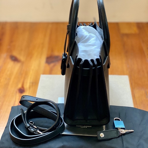 Saint Laurent Sac De Jour Nano in Grain Leather - Picture 2 of 8